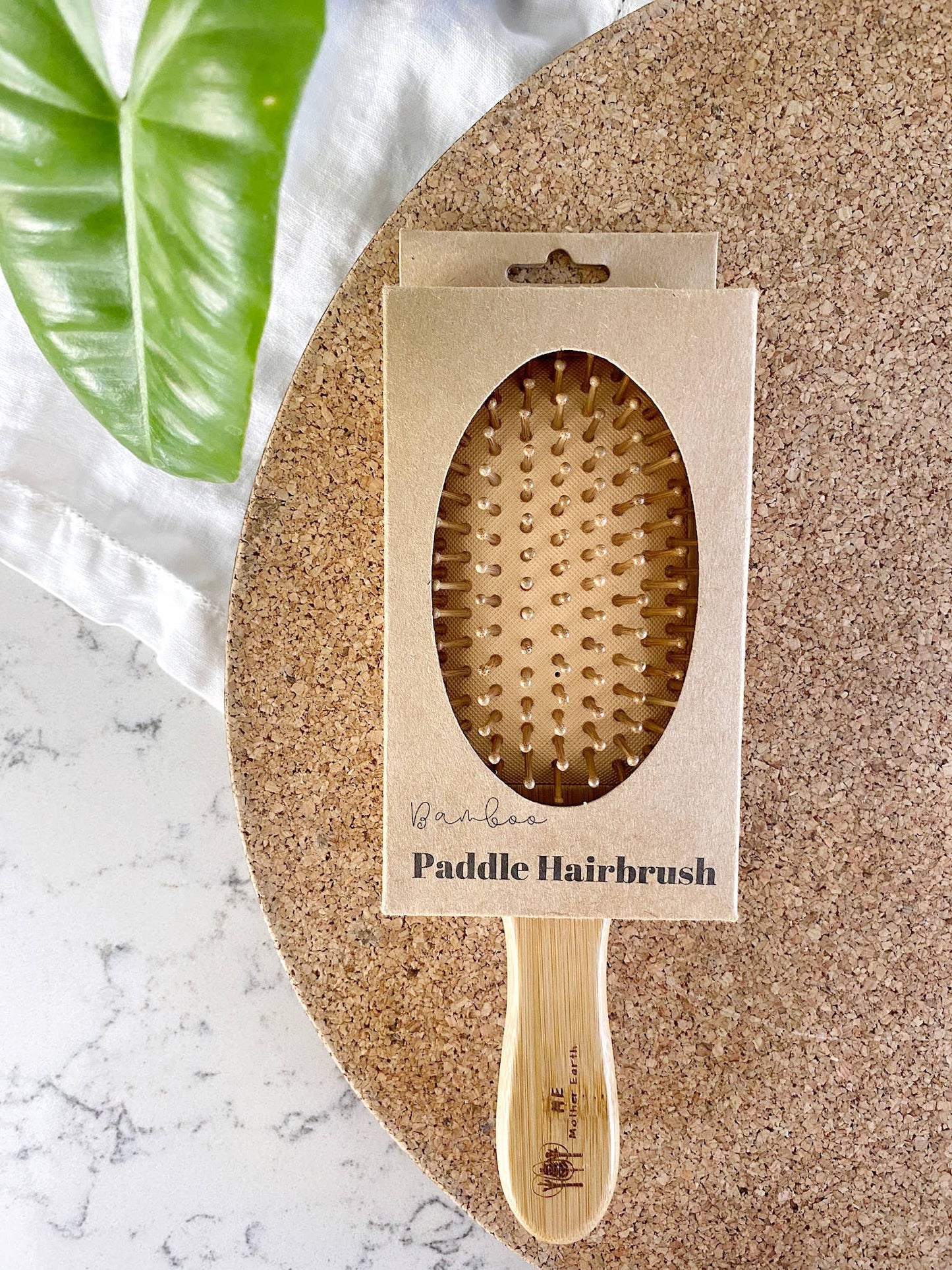 Bamboo Paddle Hairbrush