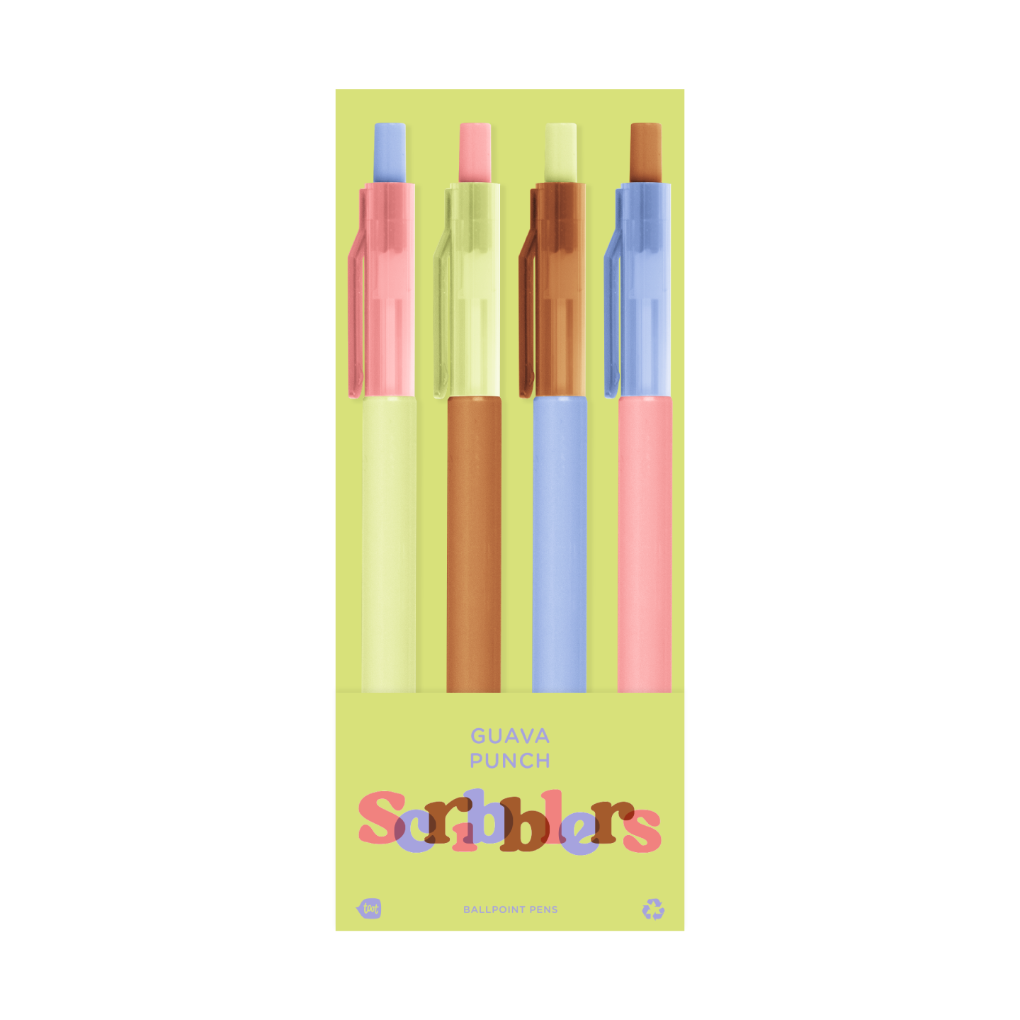 Scribblers Ballpoint Pens