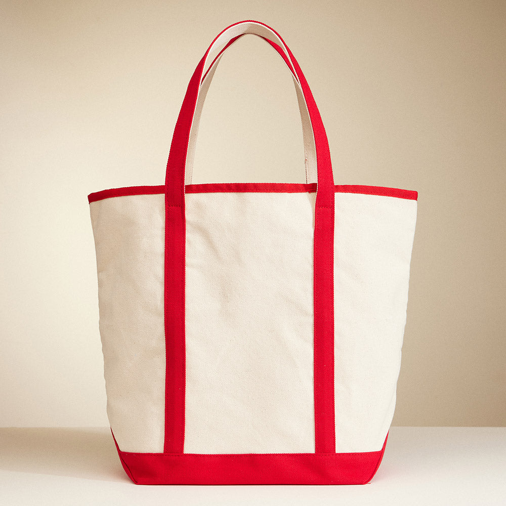 Anchors Away Tote - Red Handle