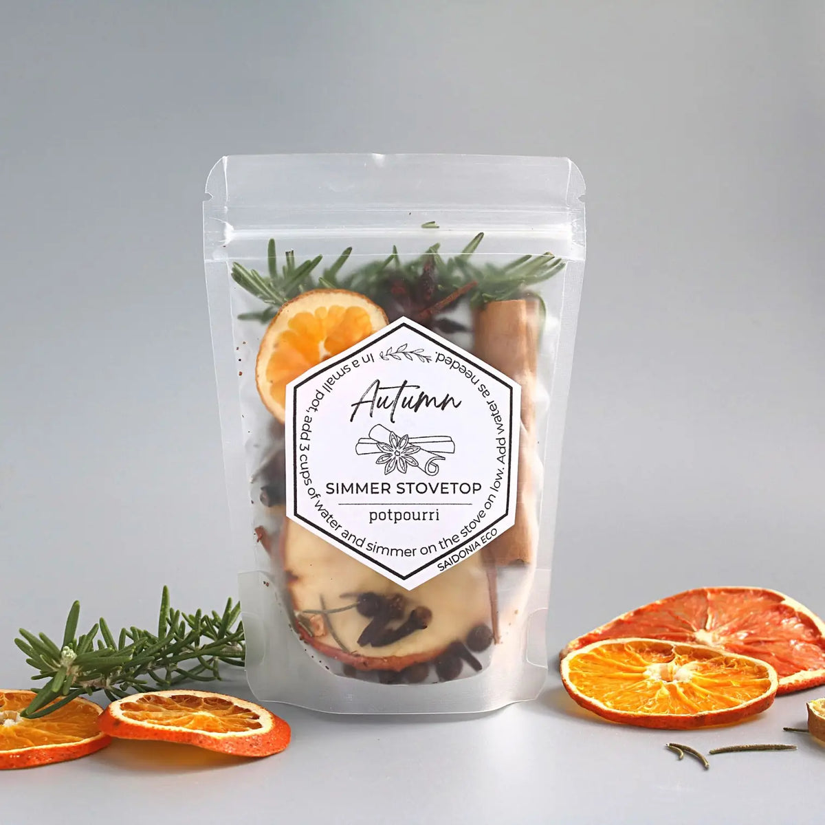 Autumn Simmering Stove Top Potpourri ⋆ Single Use