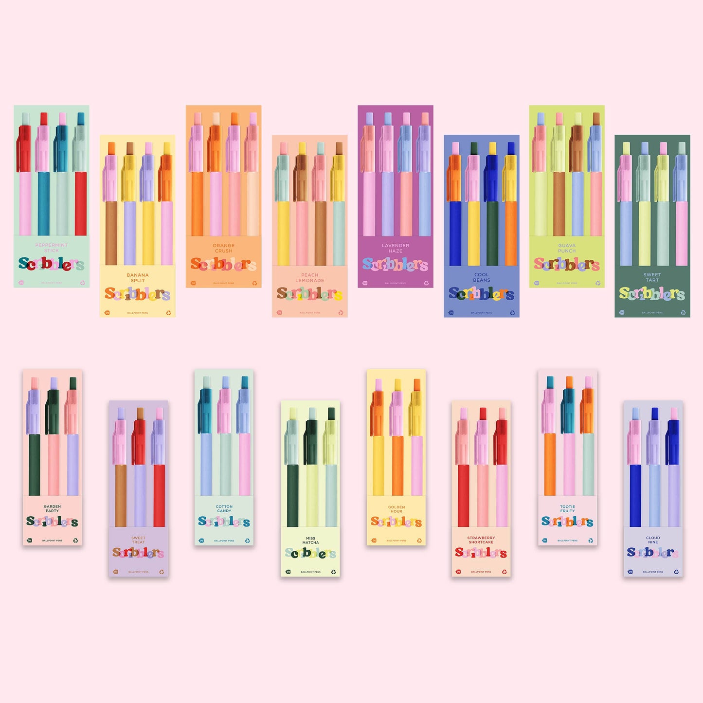 Scribblers Ballpoint Pens