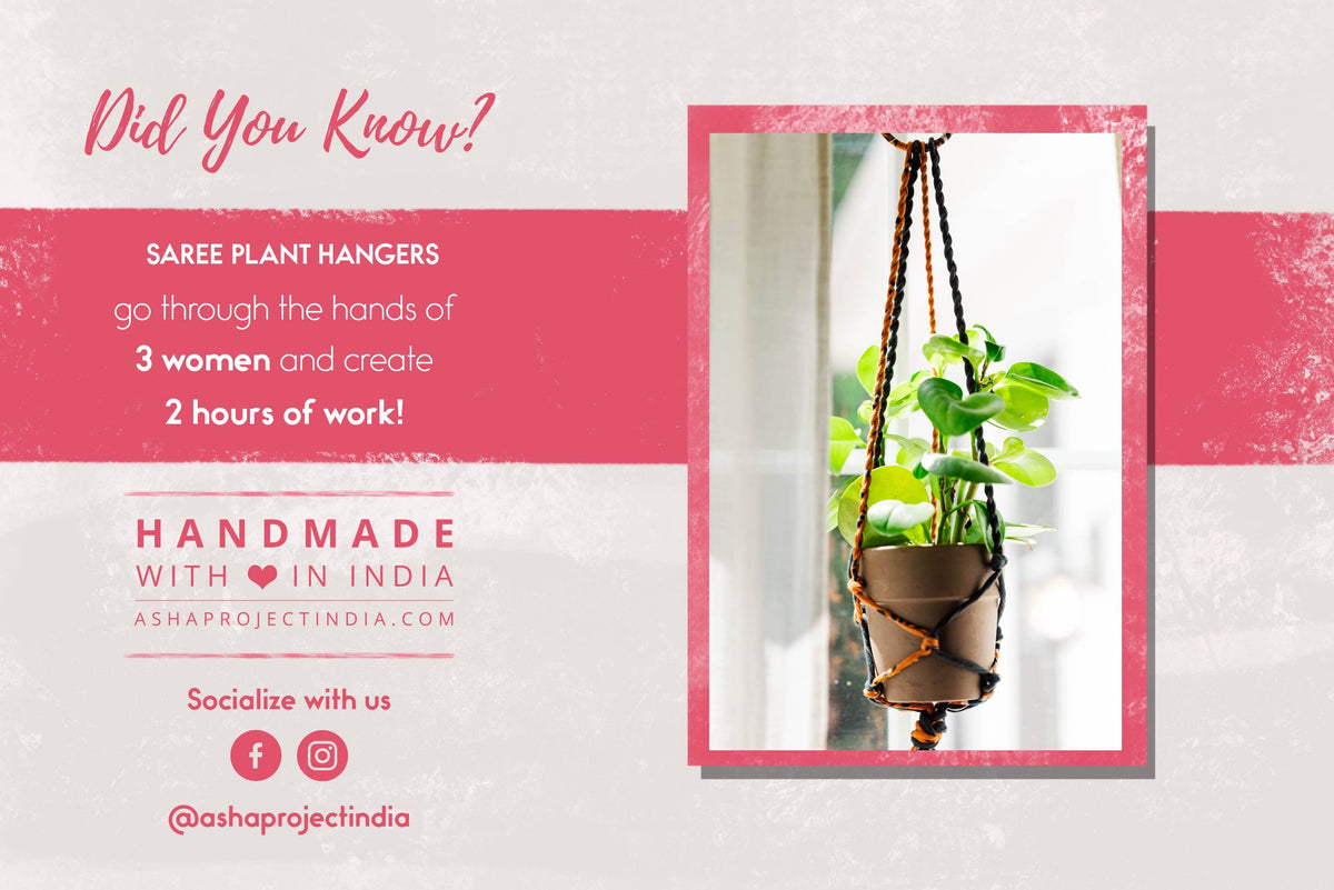 Saree Plant Hanger
