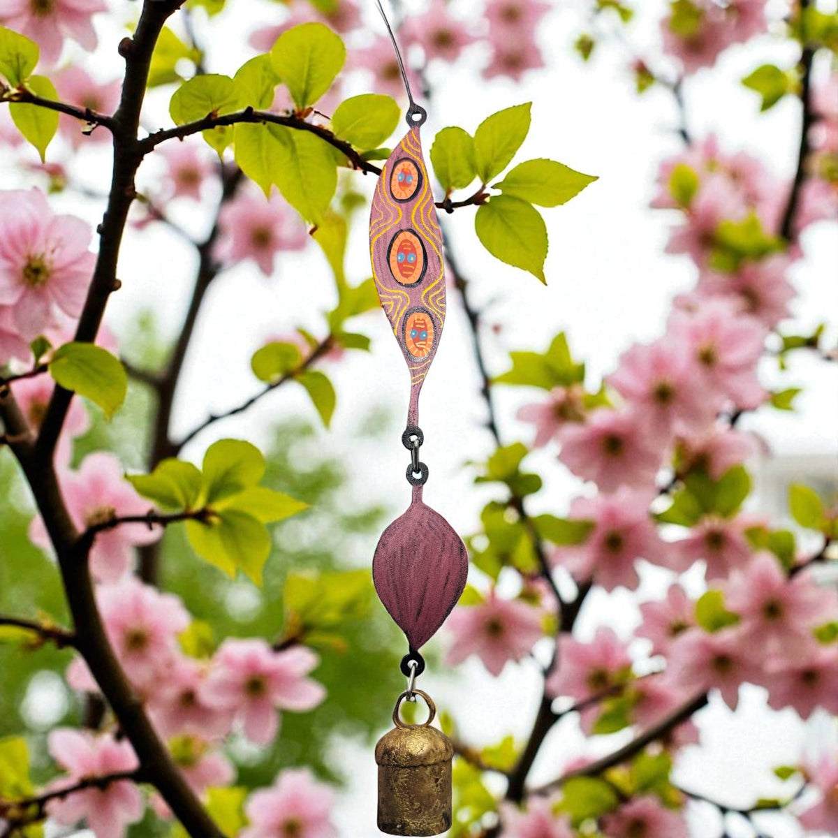 Metal Leaf Wind Chime