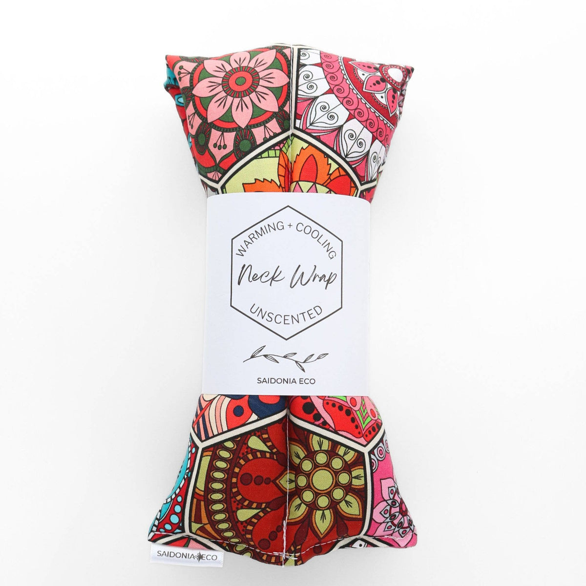 Hot Cold Neck Body Wrap Unscented ⋆ Mandala Hexagons