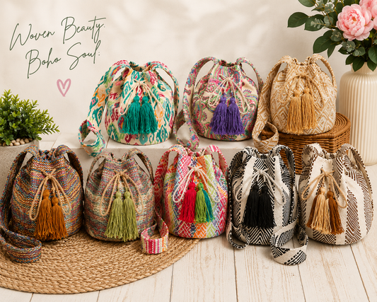 Boardwalk Boho Bucket Bag