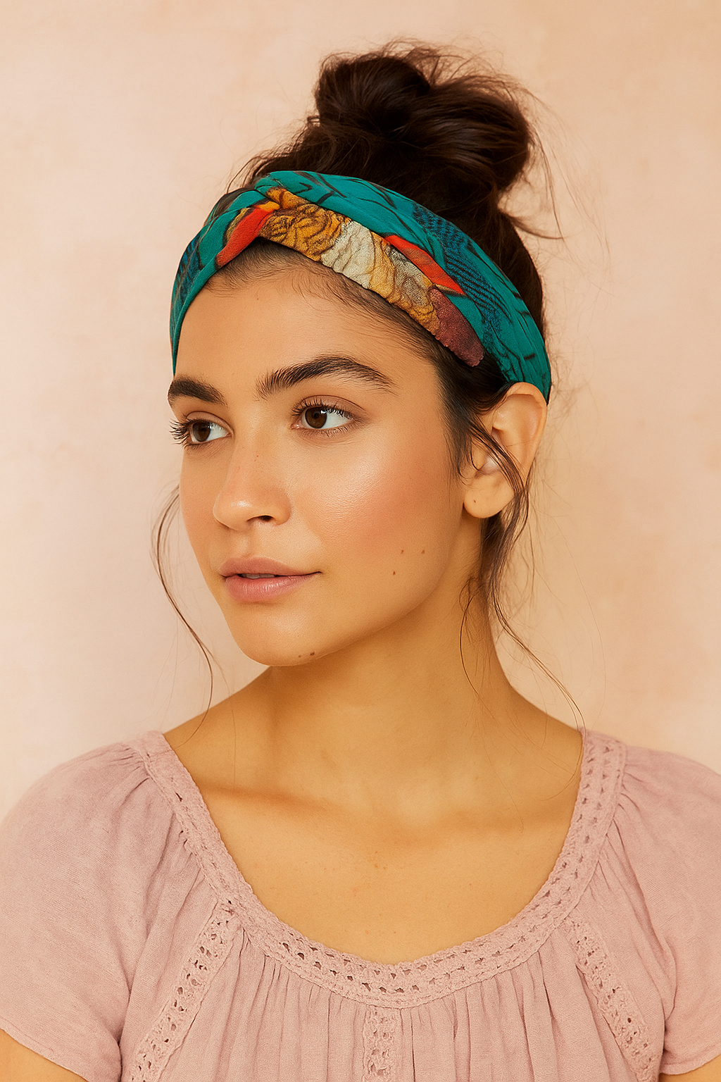Cabana Headband - Assorted Upcycled Sari Fabric