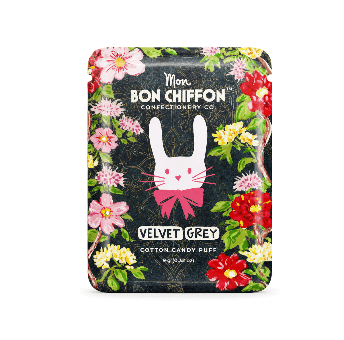 Bergamot Marshmallow Cotton Candy Puff | Velvet Grey