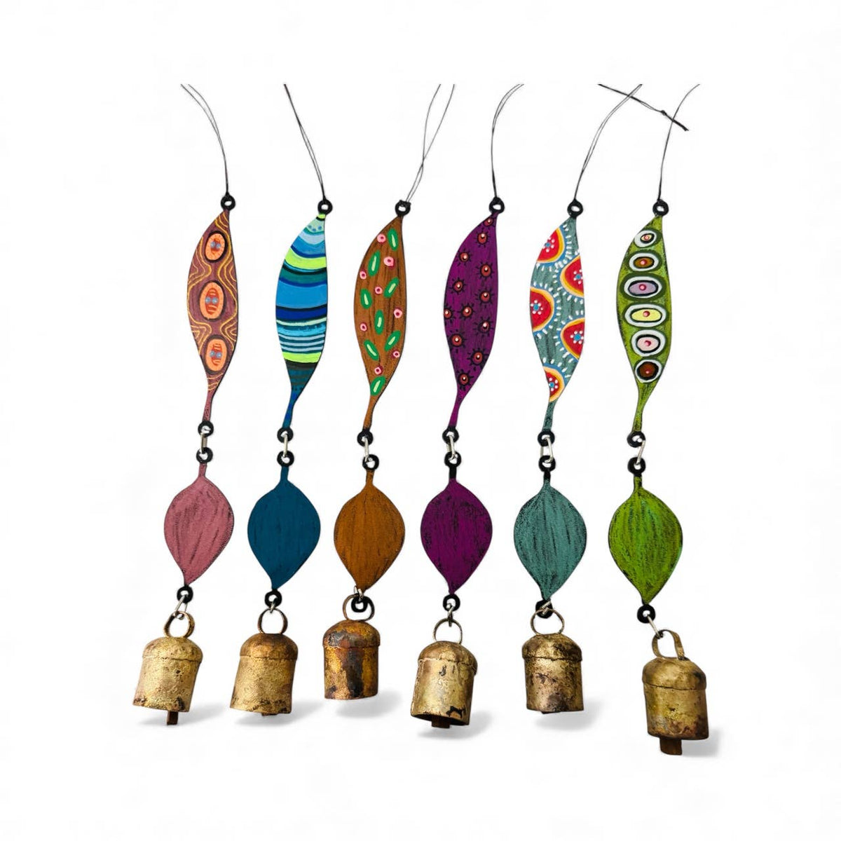 Metal Leaf Wind Chime