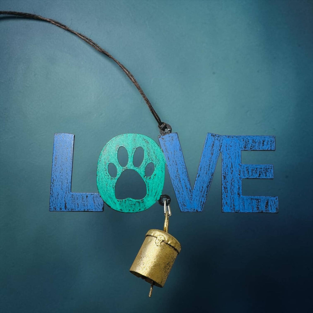 LOVE PAW bell wind chime dog mobile pet accessories metal