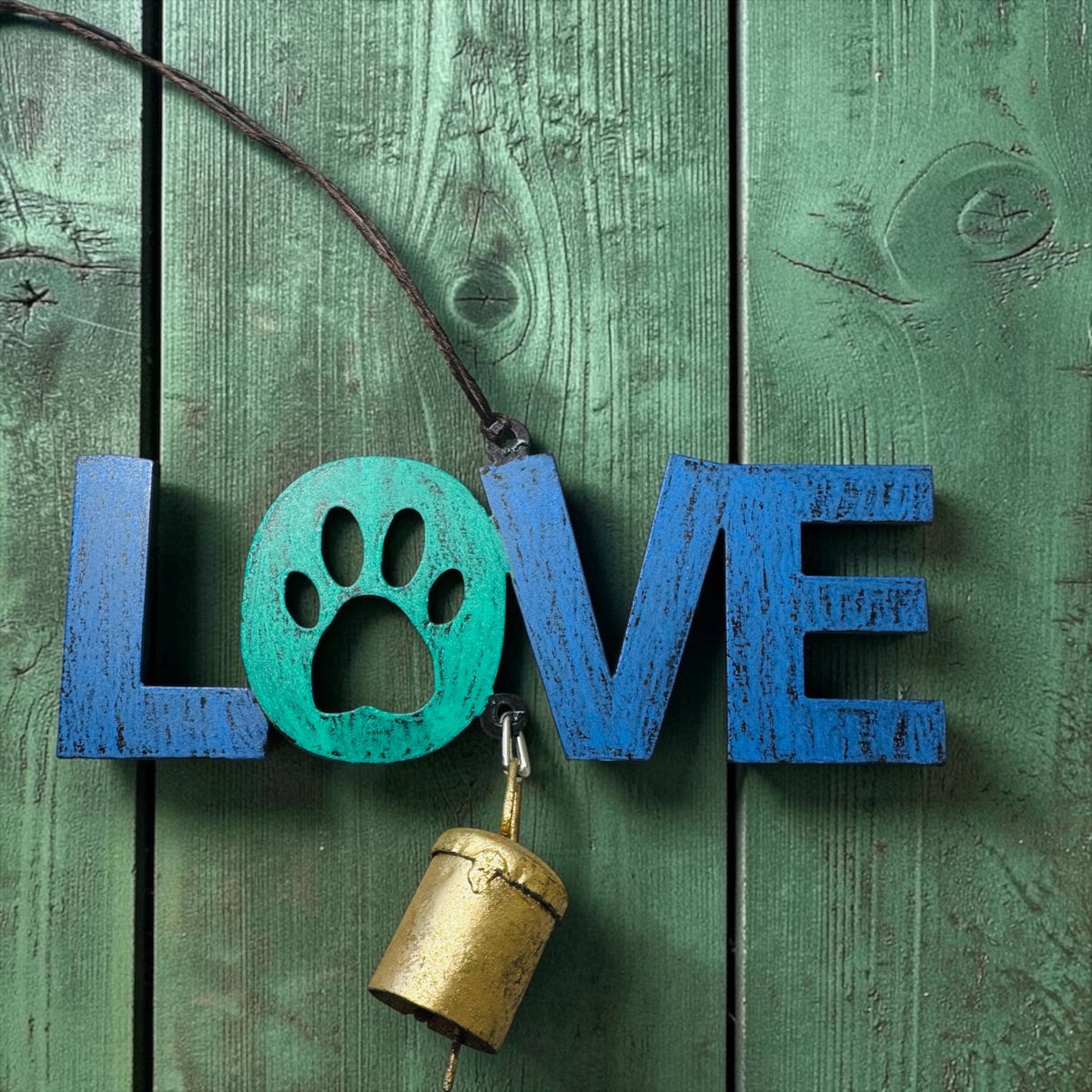 LOVE PAW bell wind chime dog mobile pet accessories metal