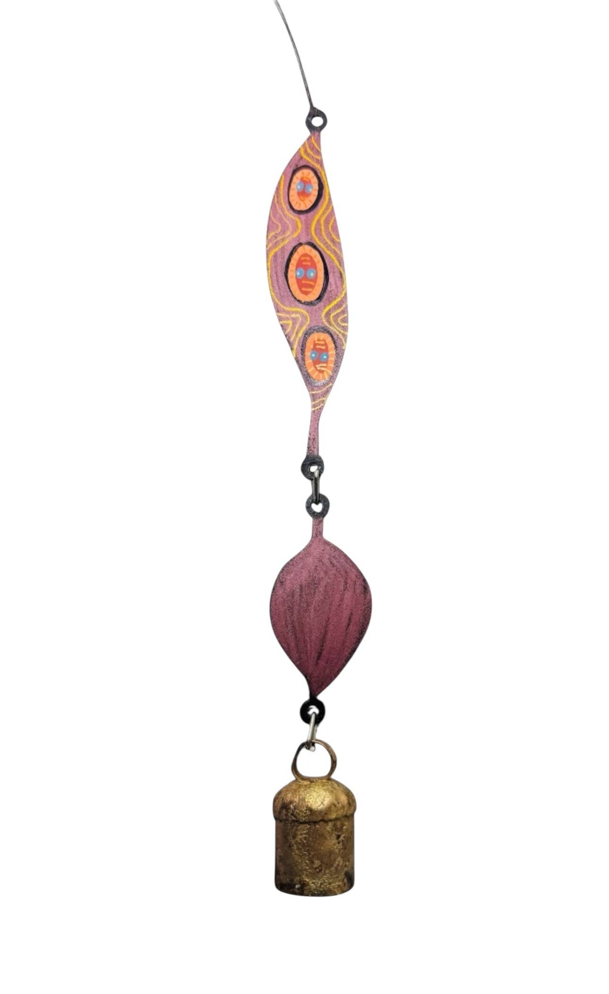 Metal Leaf Wind Chime