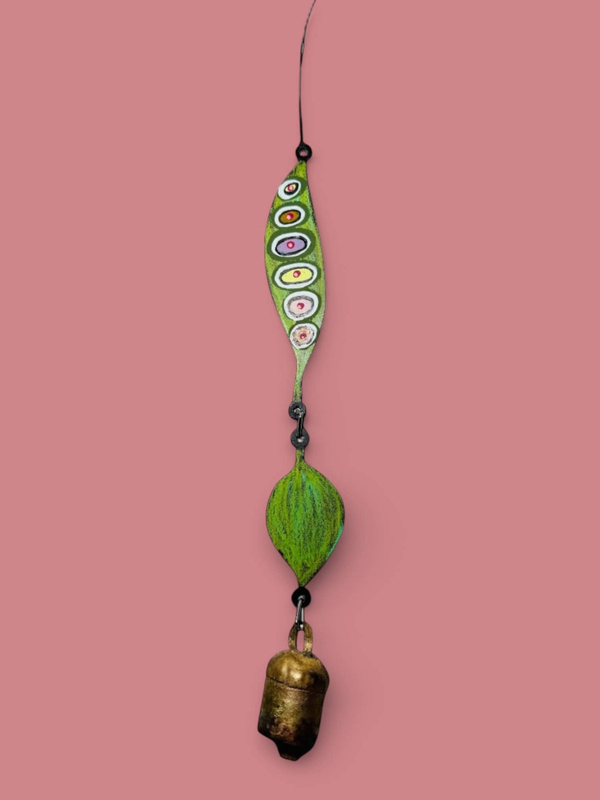 Metal Leaf Wind Chime