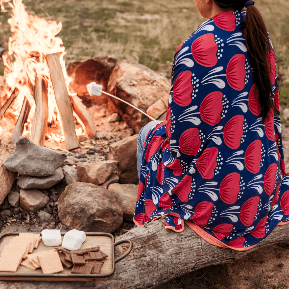 Poppy Adult Swaddle Blanket