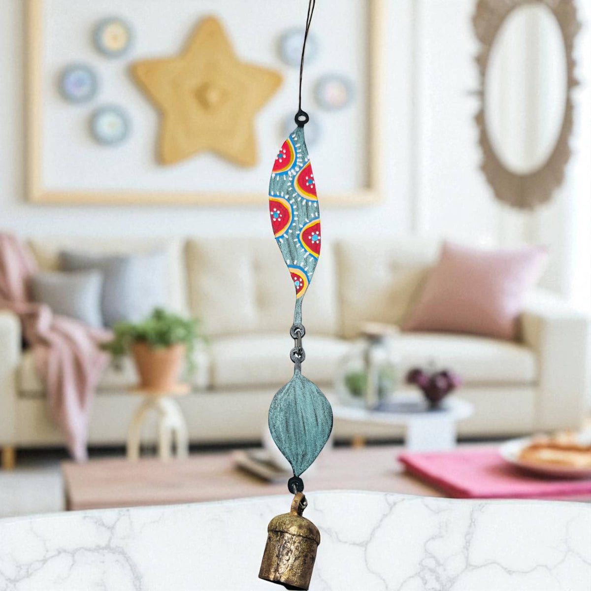 Metal Leaf Wind Chime