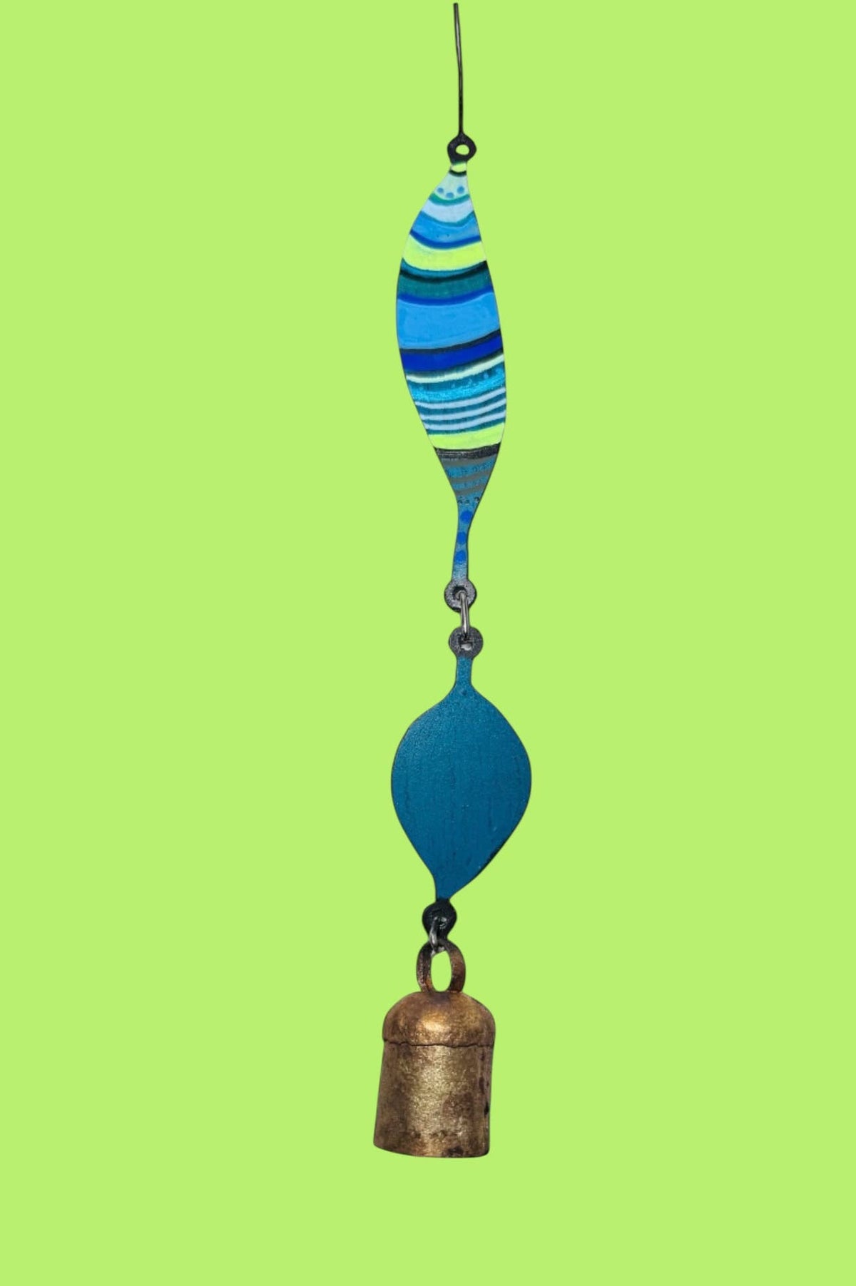Metal Leaf Wind Chime