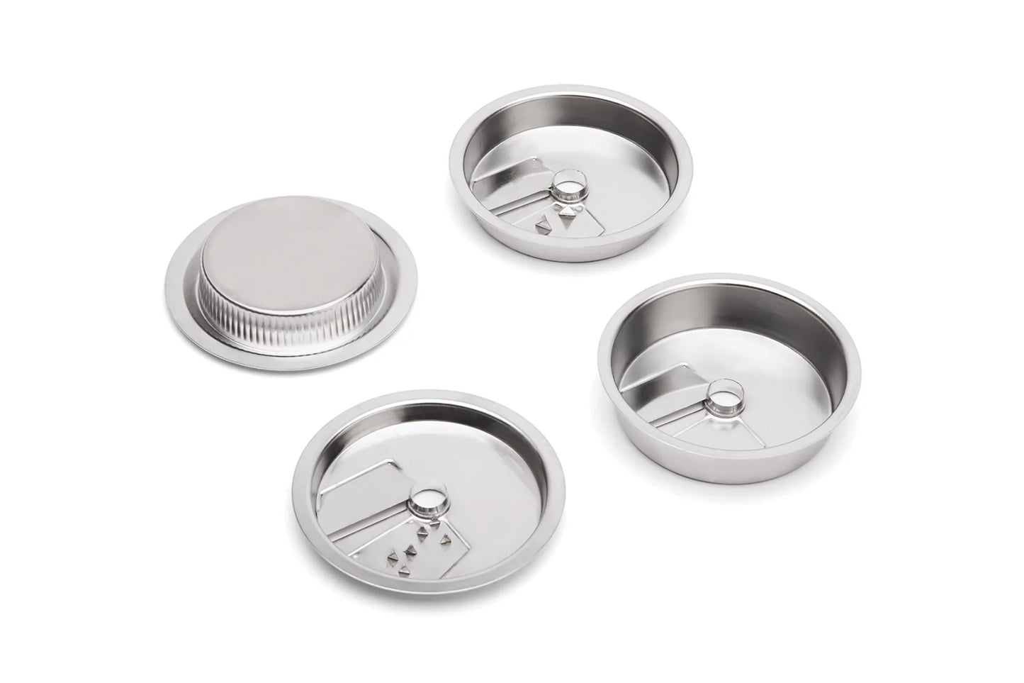 3 in 1 Spiralizer for Wide Mouth Mason Jars, Stainless Steel