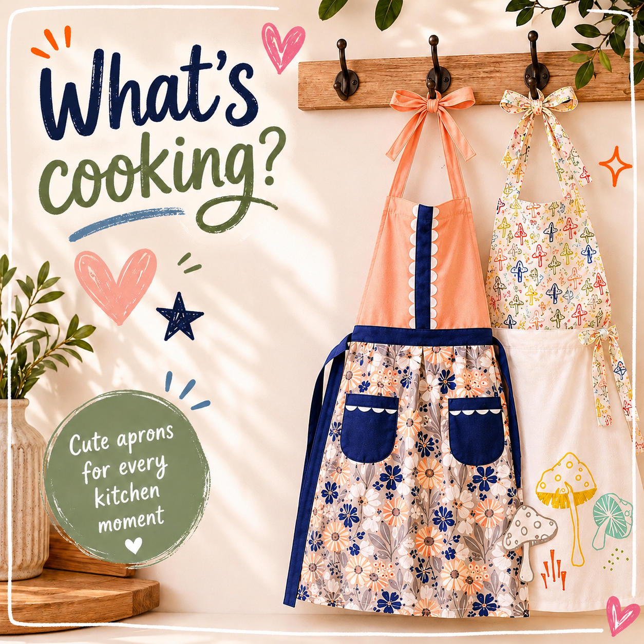 What's Cooking- Apron Collection
