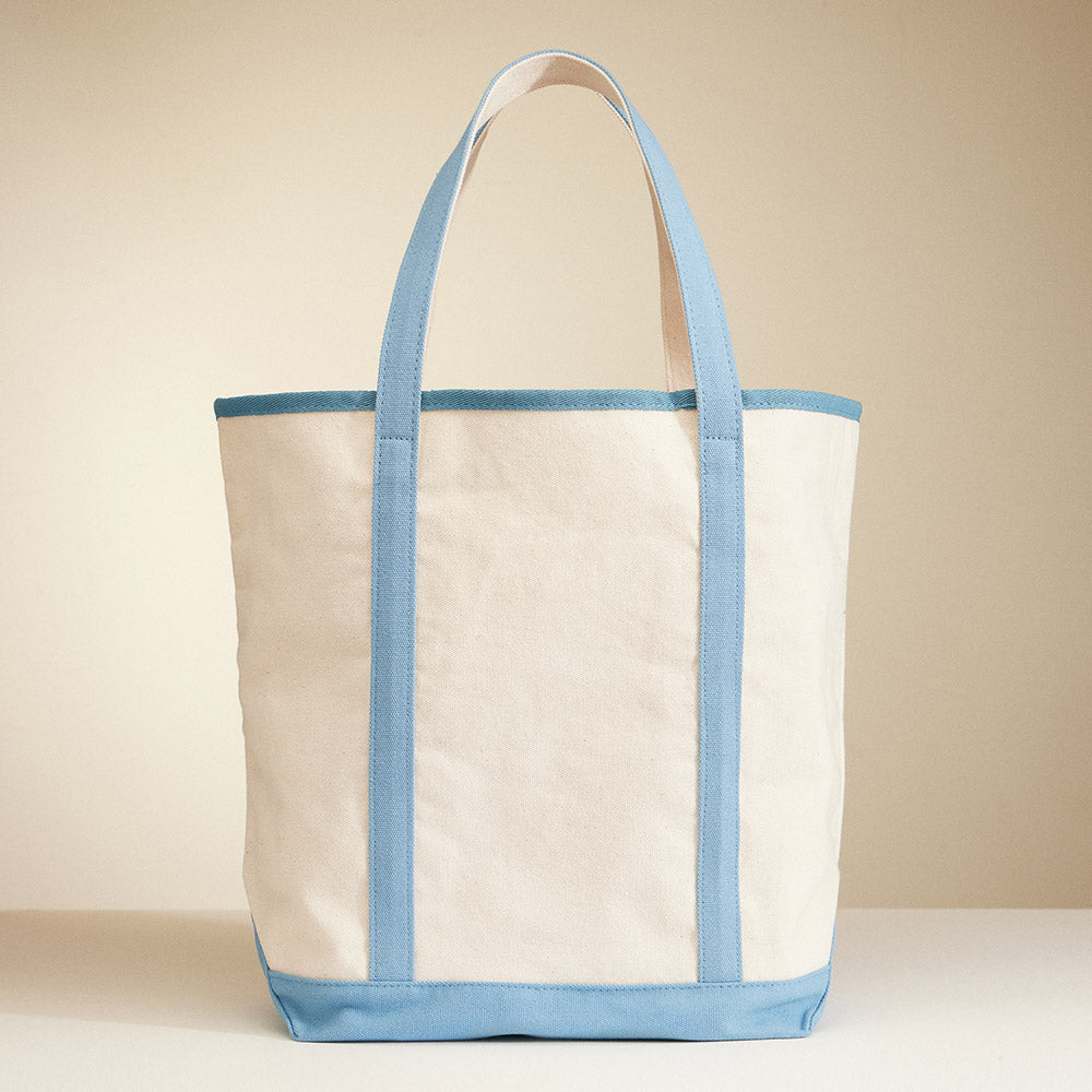 Anchors Away Tote - Blue Handle