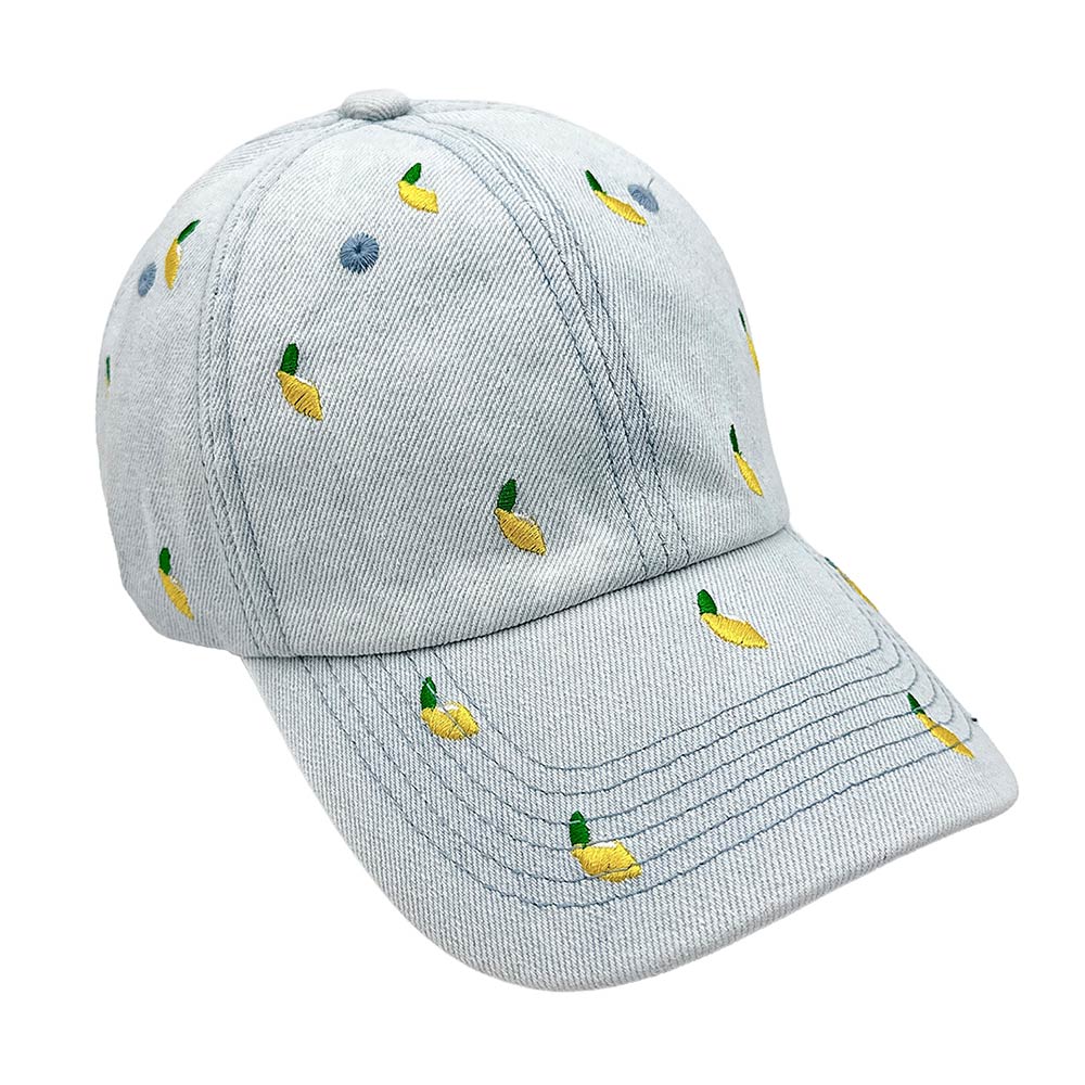 Main Squeeze LemonDenim Baseball Cap