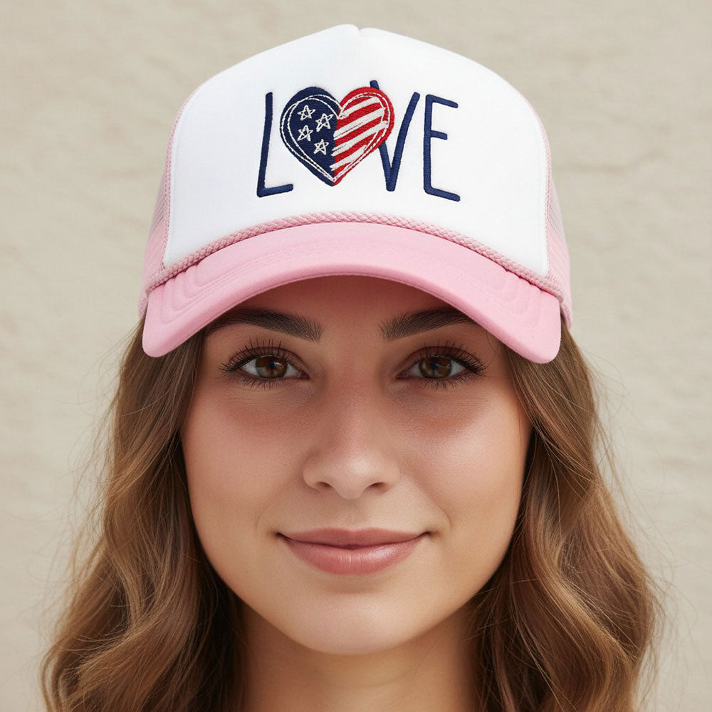 All American Sweetheart Trucker Hat