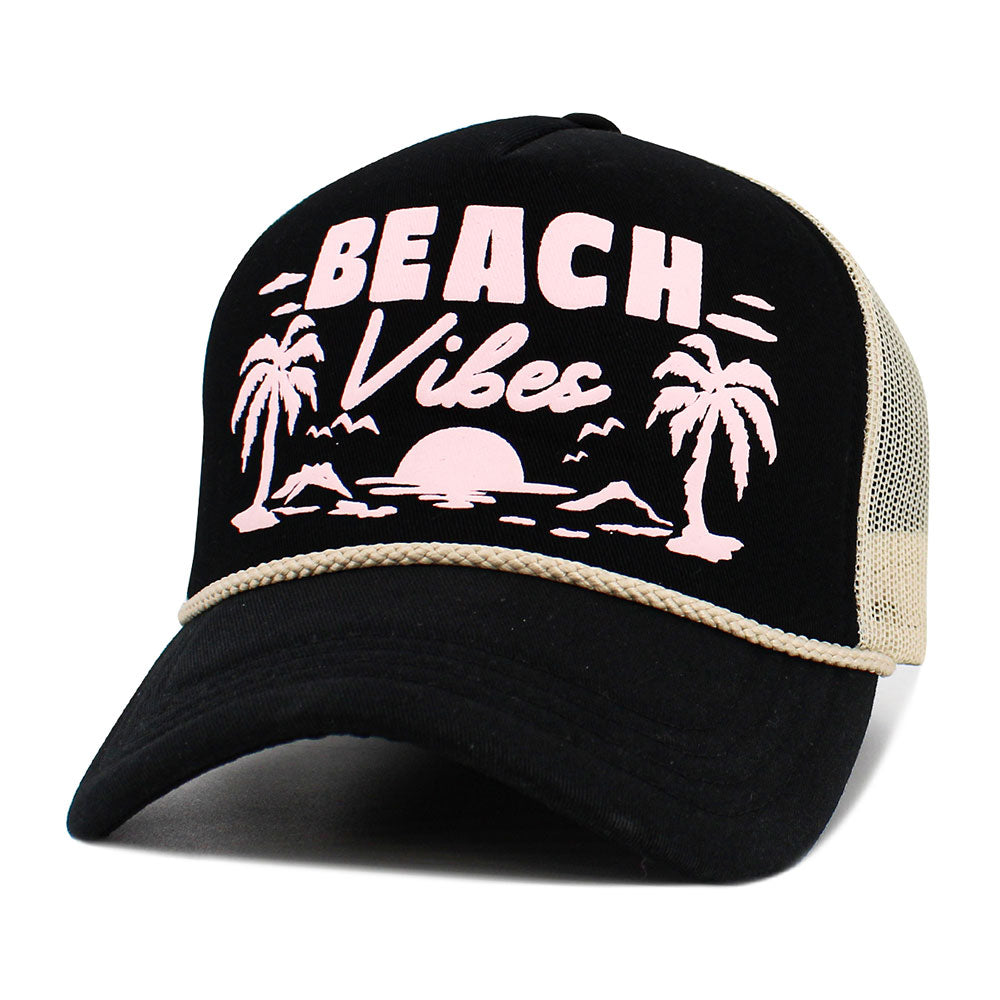 Beach Vibes Mesh Back Trucker Hat