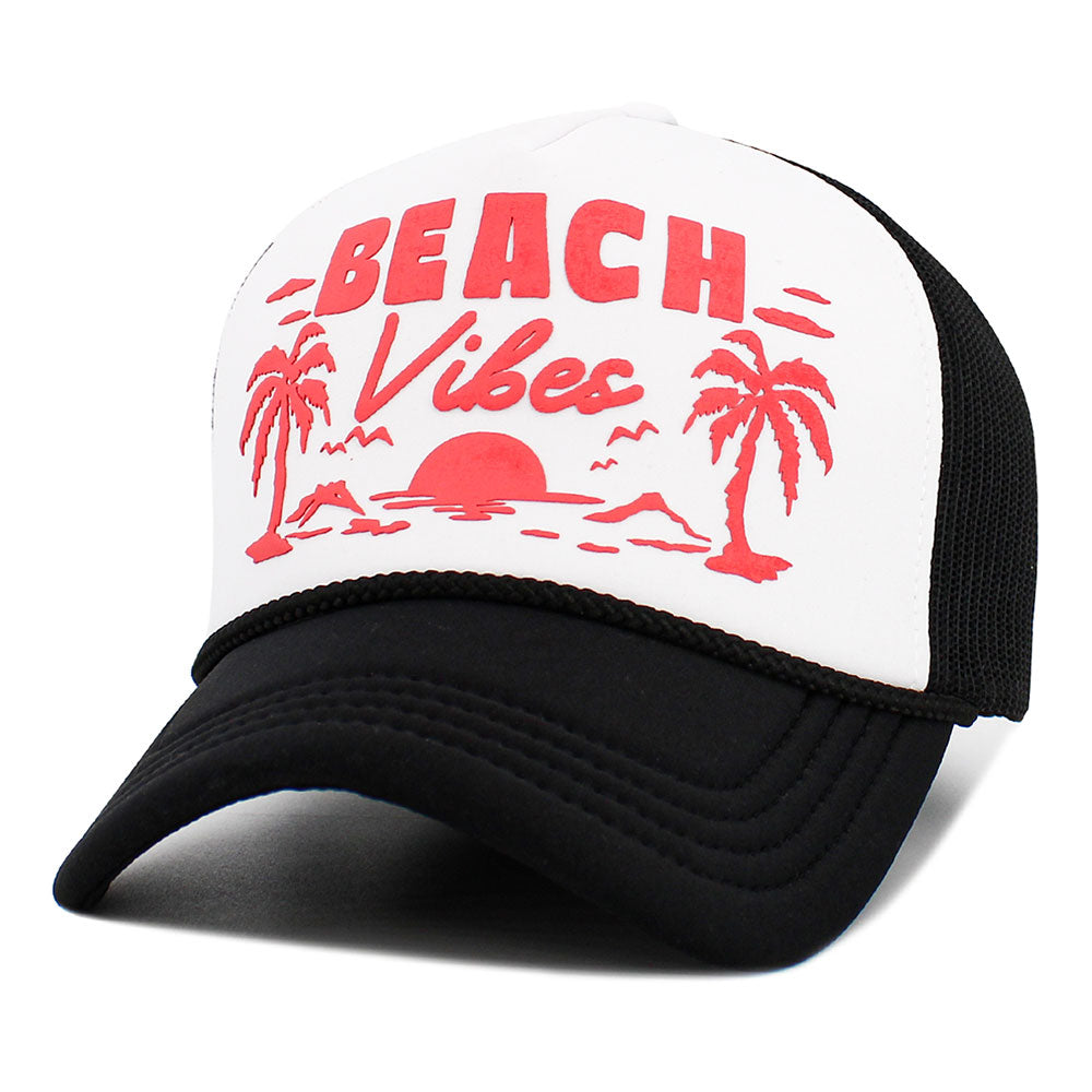Beach Vibes Mesh Back Trucker Hat
