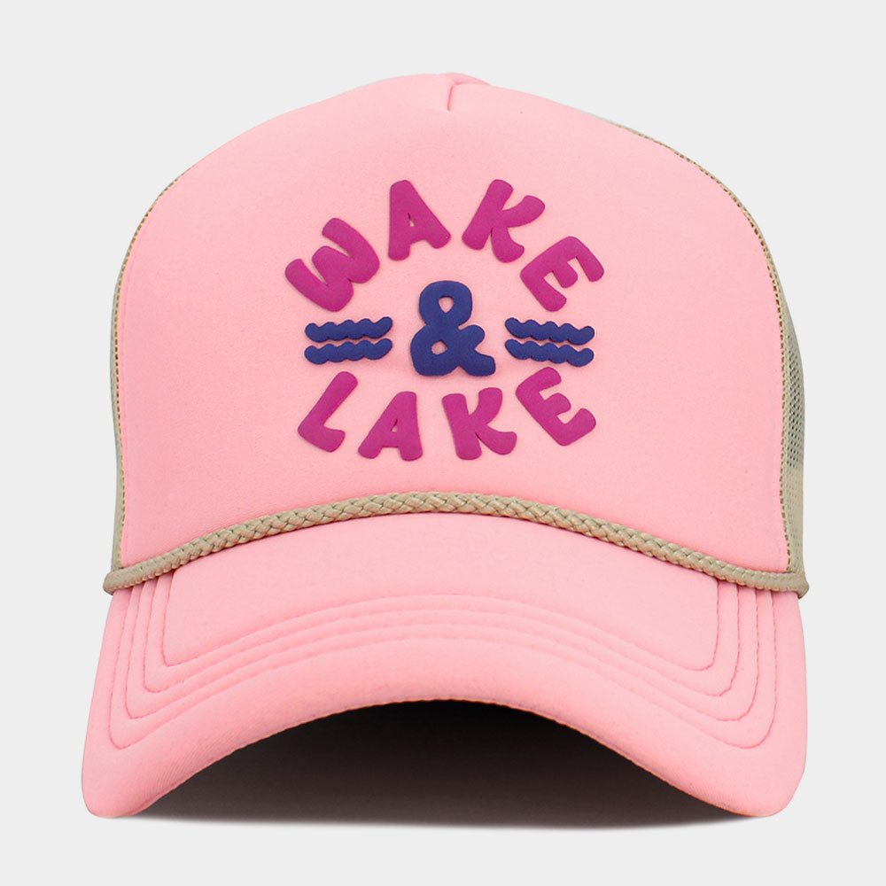 Wake & Lake Trucker Hat