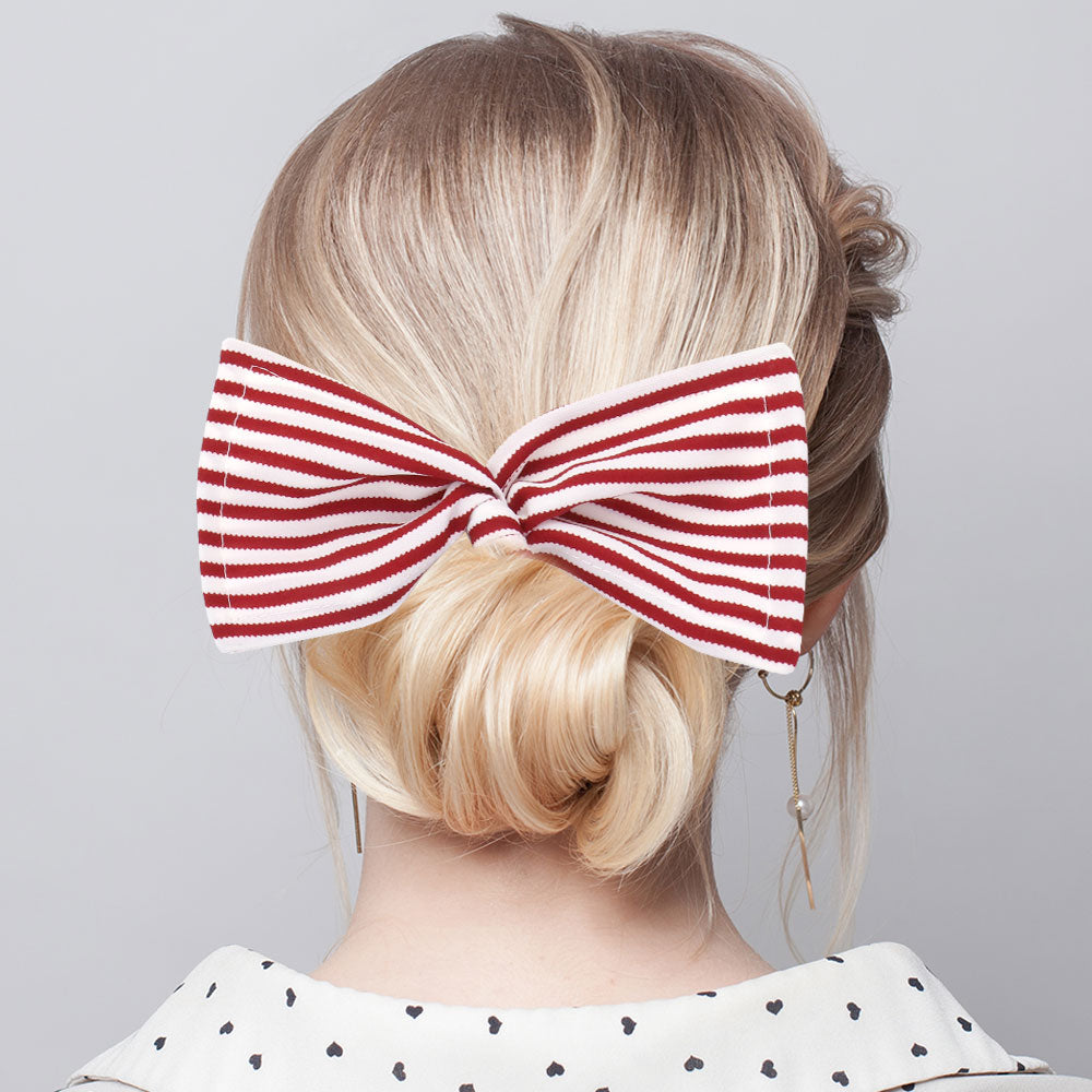 Stripe Twist Bun Band