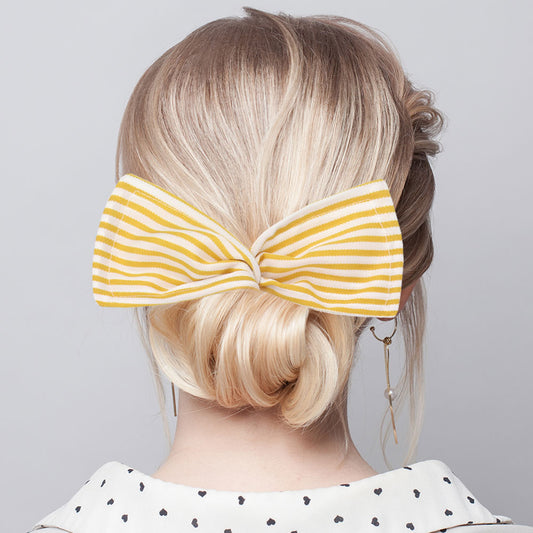 Stripe Twist Bun Band