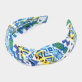 Aztec Knotted Headband