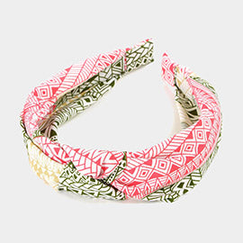 Aztec Knotted Headband