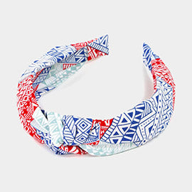 Aztec Knotted Headband