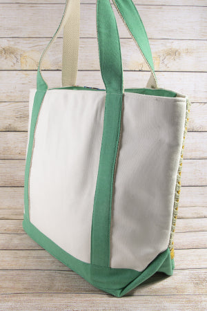 Farmers Market Muse Side Structured Shoulder Tote Bag