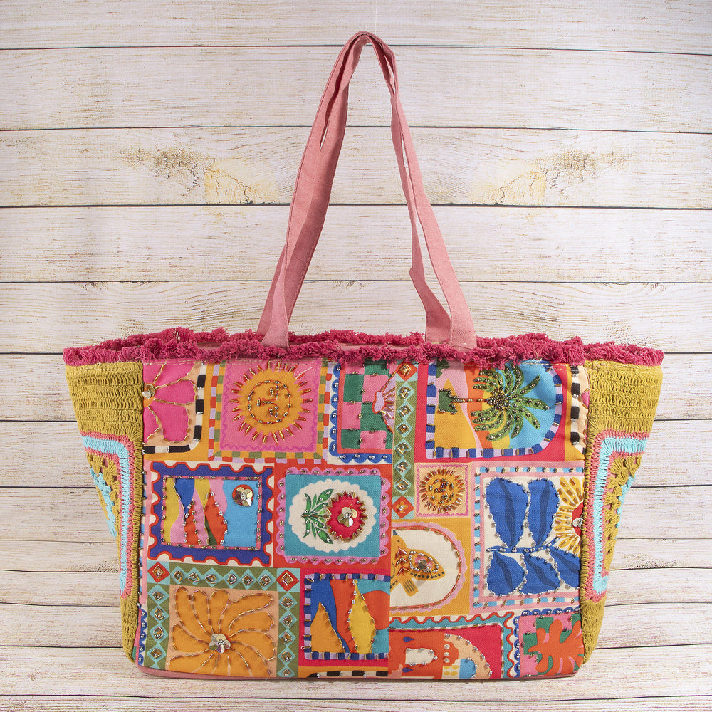 Patchwork Paradise Tote