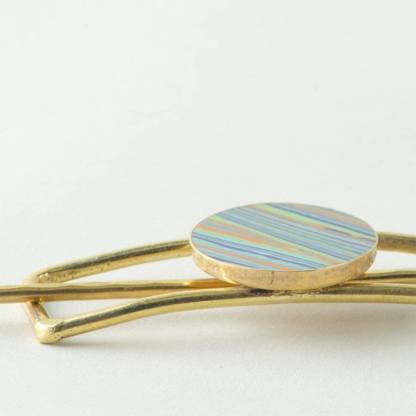 Ria Hair Slide with Stick - Reconstituted Stone