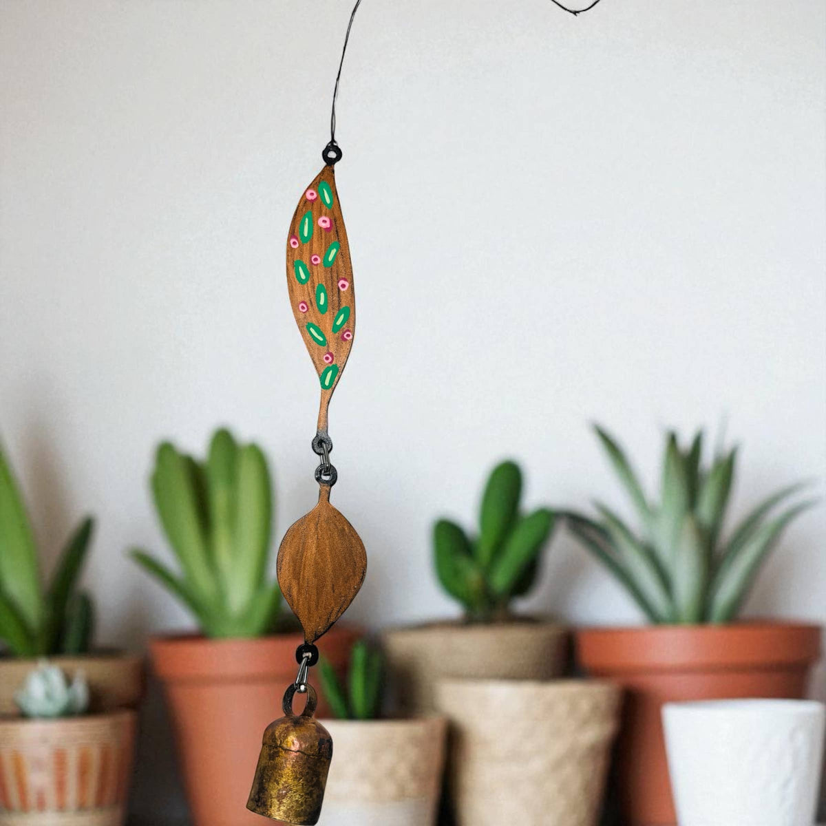 Metal Leaf Wind Chime