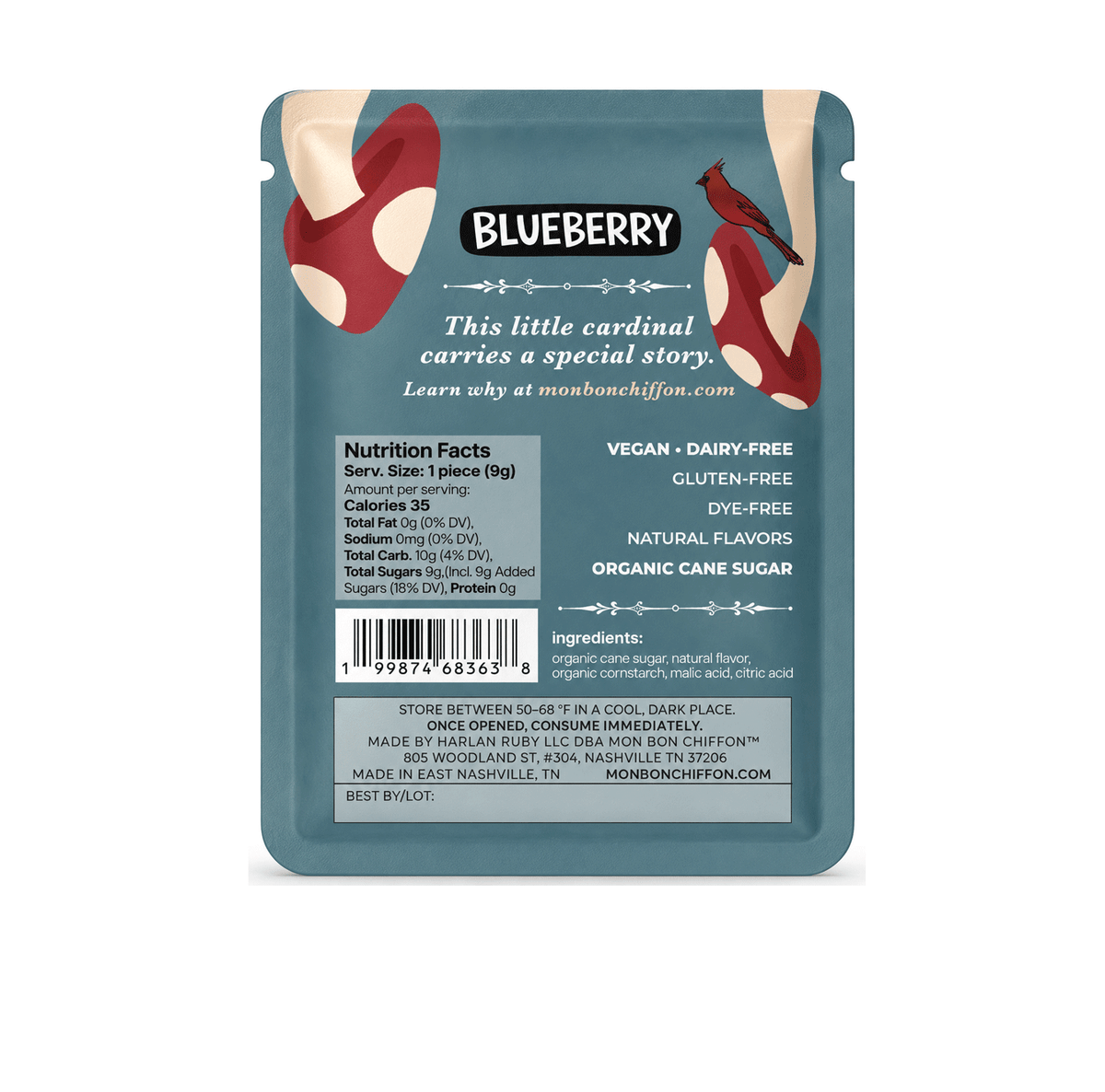Blueberry Cotton Candy Puff | Blueberry