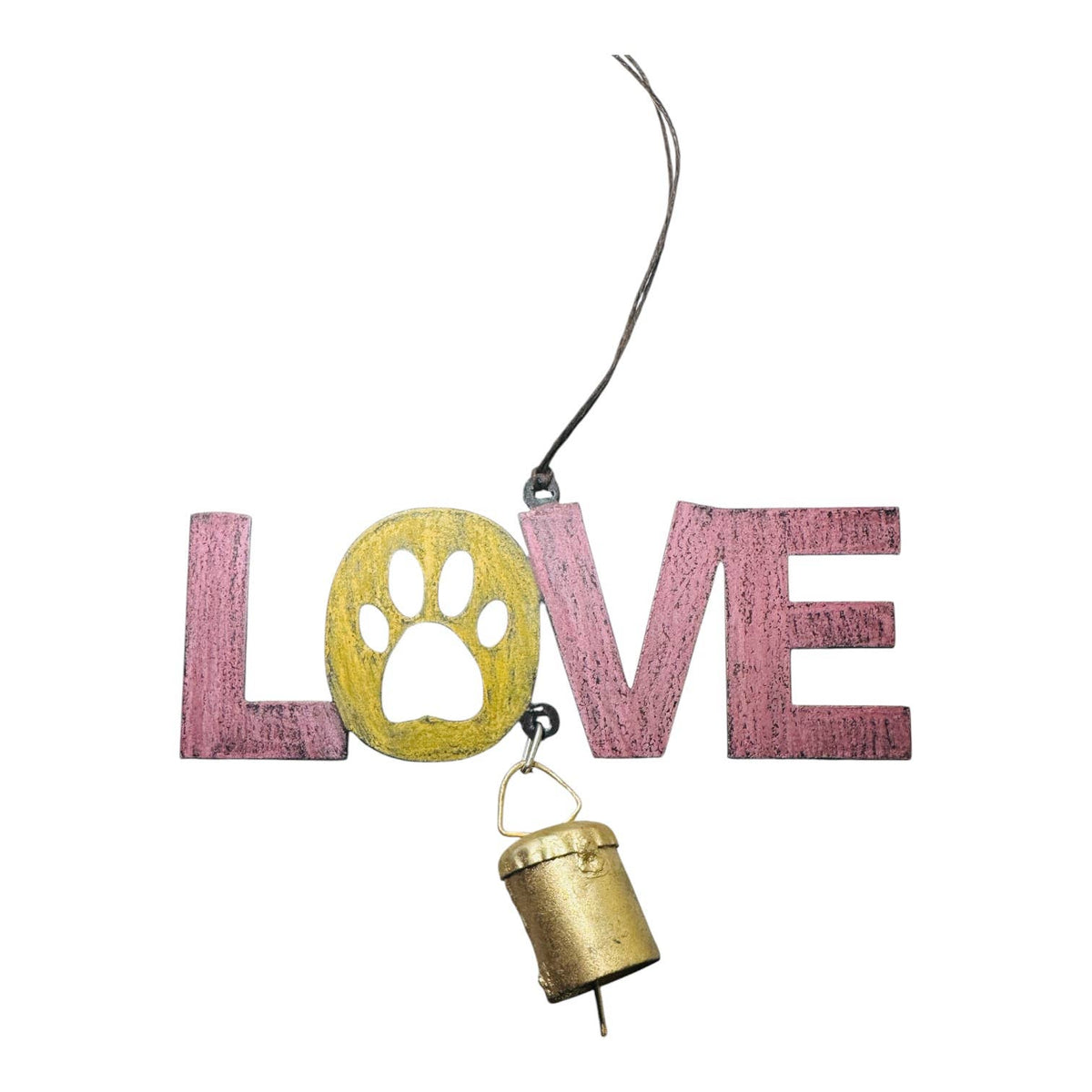 LOVE PAW bell wind chime dog mobile pet accessories metal