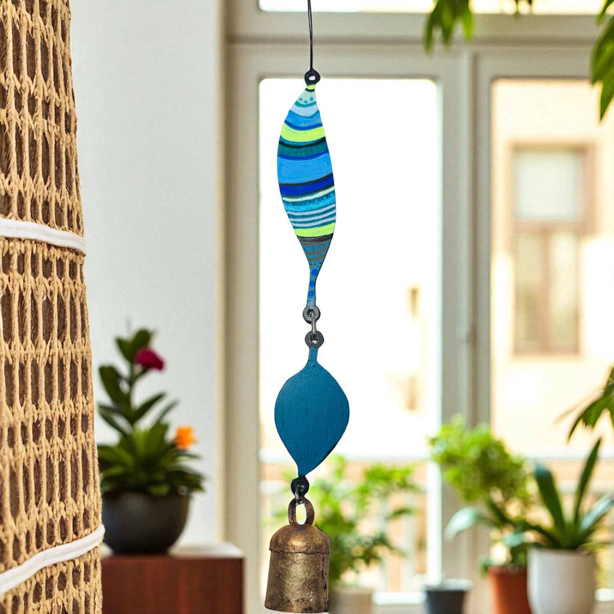Metal Leaf Wind Chime
