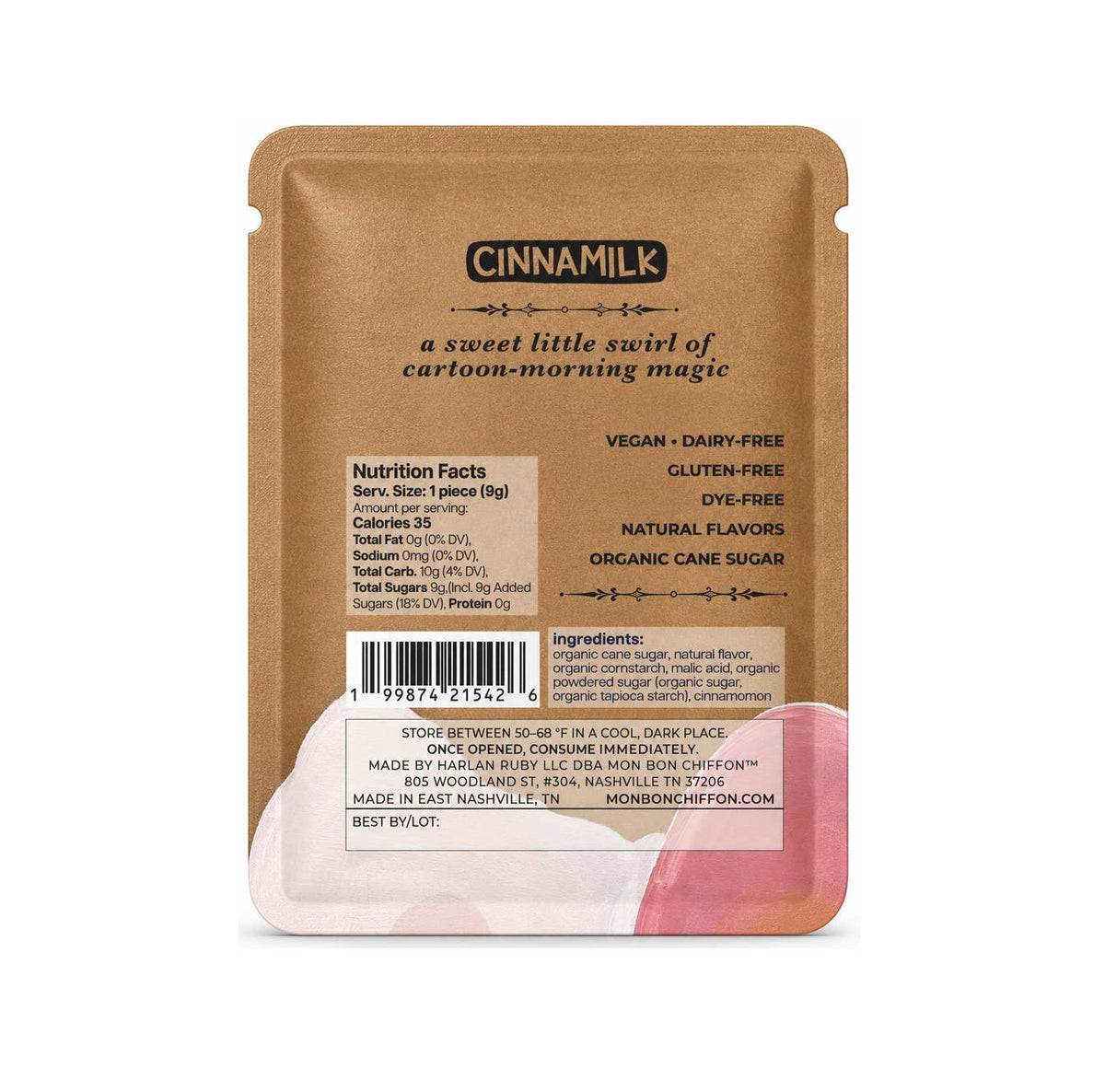 Cinnamon Cereal Milk Cotton Candy Puff | Cinnamilk