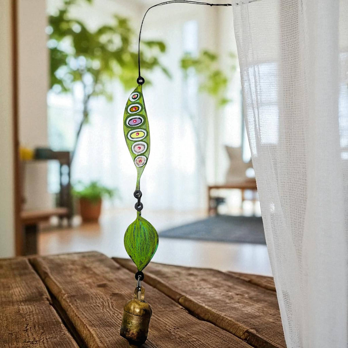 Metal Leaf Wind Chime